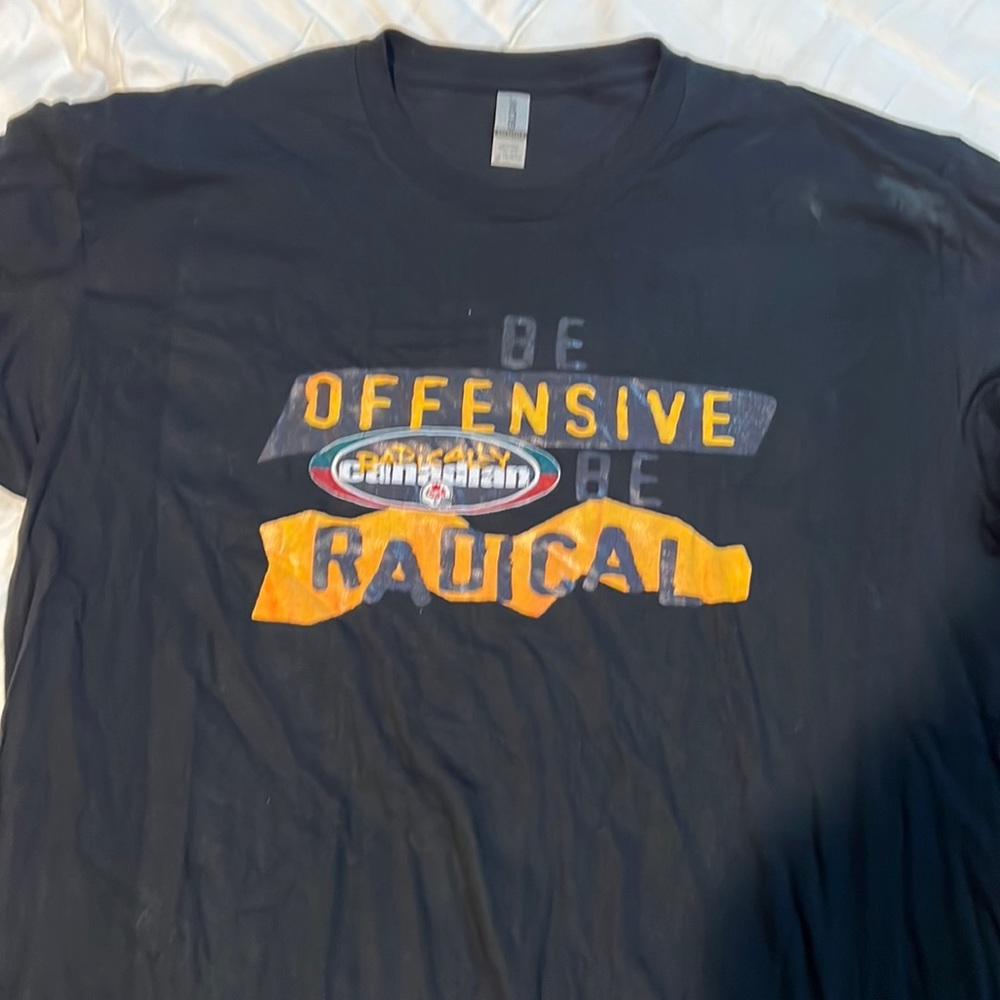 Canadian Football League “Vintage- Radically Canadian” tee